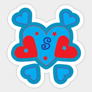 Hearty Staylish Sticker